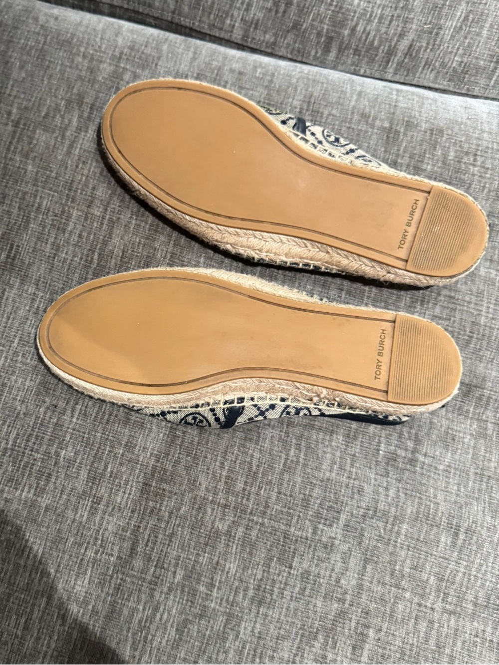Tory Burch Cheetah Needlepoint Platform Espadrille - Picture 6 of 6